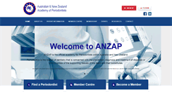 Desktop Screenshot of anzap.org.au